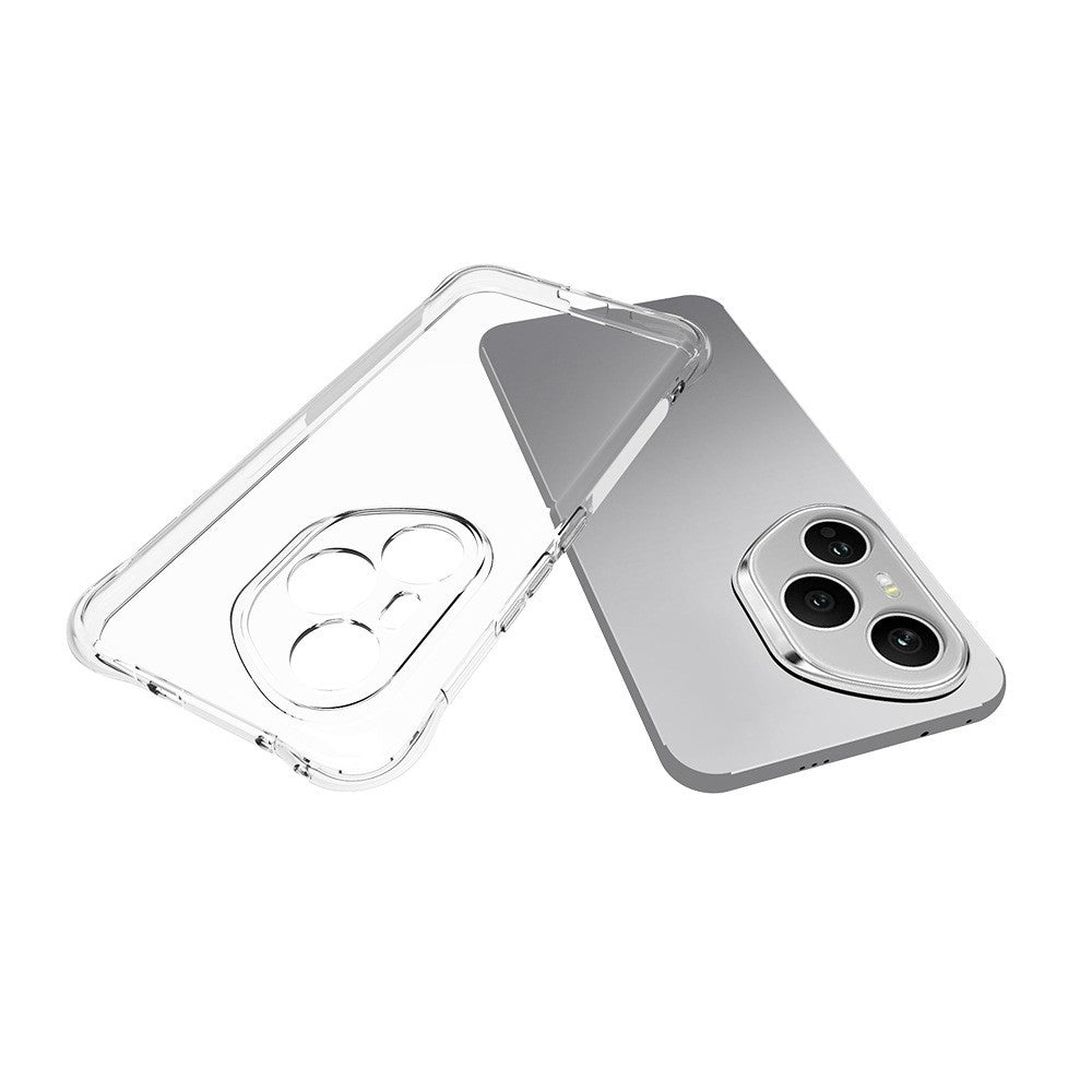 WANLONFENG For Honor 400 Pro 5G (Global) TPU Case WL2 Series 2.0mm Phone Cover with 2Pcs Tempered Glass Films