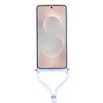 Samsung Galaxy S25 Edge-skal Flexibelt TPU-fiberfoder Stötdämpande axelbandsskydd
