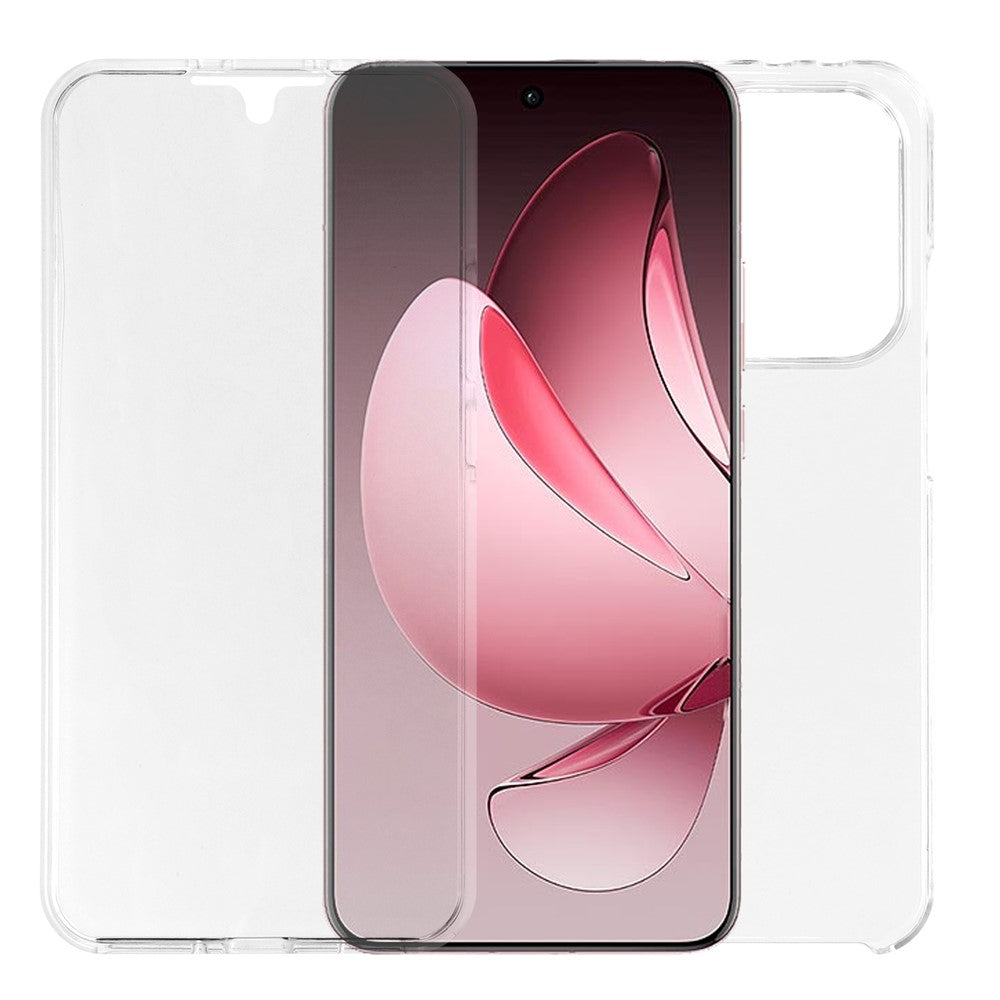 Oppo Reno13 5G (Global) Skal TPU Ram Klar Akryl Baksida mobilskal med PET-film
