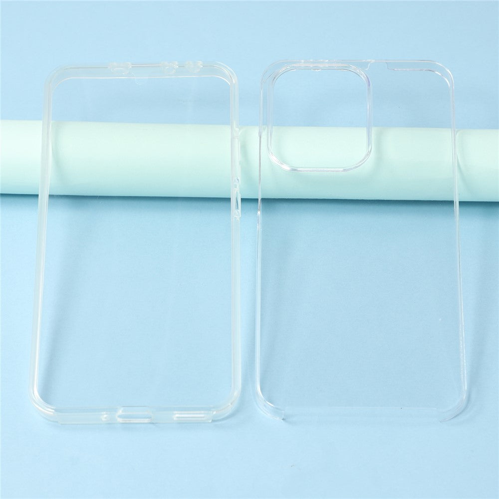 Oppo Reno13 5G (Global) Skal TPU Ram Klar Akryl Baksida mobilskal med PET-film
