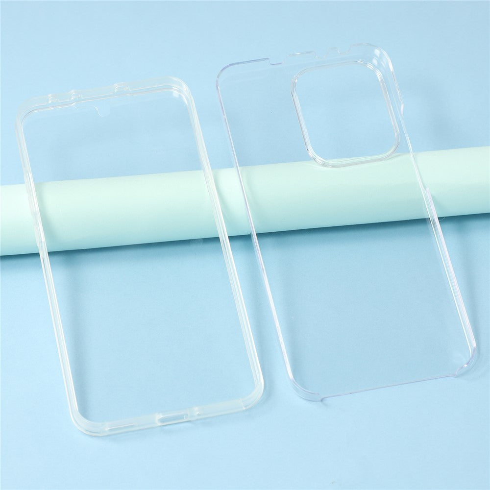Oppo Reno13 5G (Global) Skal TPU Ram Klar Akryl Baksida mobilskal med PET-film