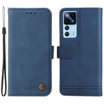 Xiaomi 12T 5G / Redmi K50 Ultra 5G / 12T Pro 5G Läderplånboksfodral Skin Touch mobilfodral Stativ med Rem