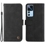 Xiaomi 12T 5G / Redmi K50 Ultra 5G / 12T Pro 5G Läderplånboksfodral Skin Touch mobilfodral Stativ med Rem