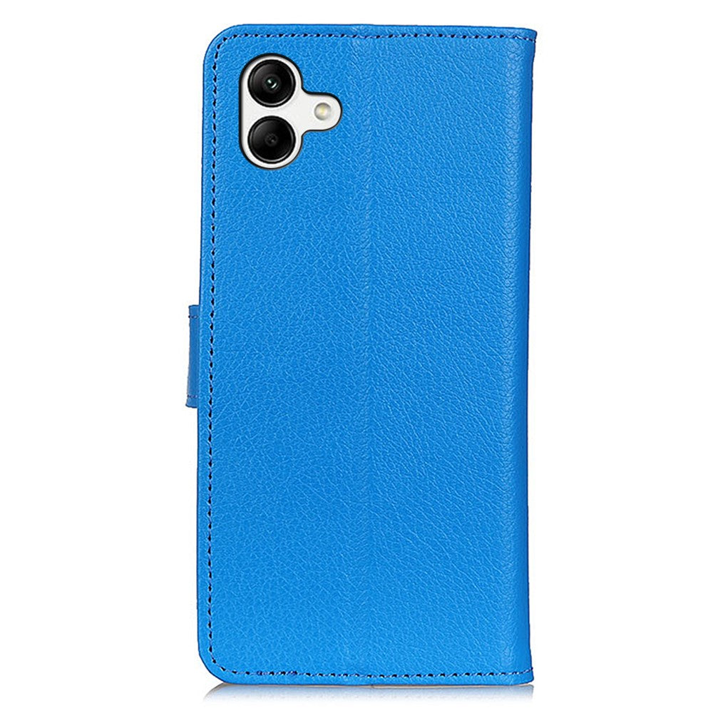 Til Samsung Galaxy A08 5G / A08 4G / A07 5G / A07 4G / A06 5G / A06 4G Pung Etui PU Læder Telefoncover Litchi Tekstur