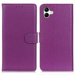 Til Samsung Galaxy A08 5G / A08 4G / A07 5G / A07 4G / A06 5G / A06 4G Pung Etui PU Læder Telefoncover Litchi Tekstur