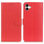 Til Samsung Galaxy A08 5G / A08 4G / A07 5G / A07 4G / A06 5G / A06 4G Pung Etui PU Læder Telefoncover Litchi Tekstur