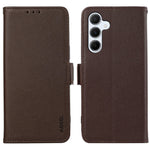 ABEEL Skal För Samsung Galaxy A18 5G / A18 4G / A17 5G / A17 4G / A26 5G Litchi Texture Läder RFID Blockerande mobilskal
