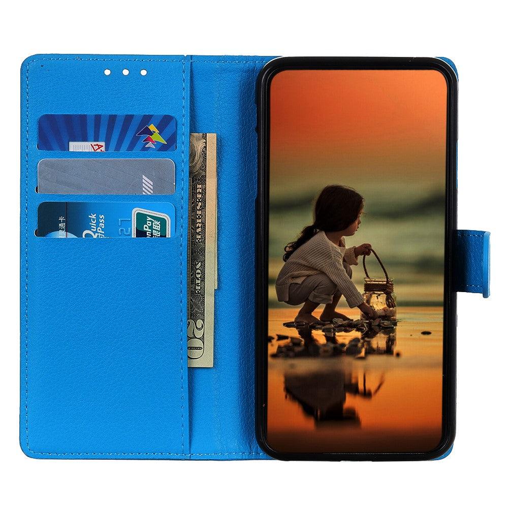 Samsung Galaxy A18 5G / A18 4G / A17 5G / A17 4G / A26 5G Plånboksfodral PU-läder mobilskal Litchitextur