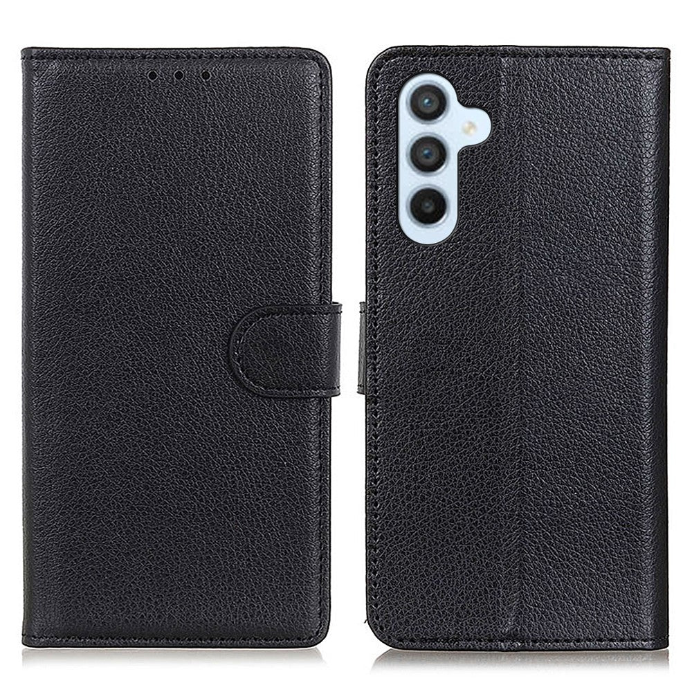 Samsung Galaxy A18 5G / A18 4G / A17 5G / A17 4G / A26 5G Plånboksfodral PU-läder mobilskal Litchitextur