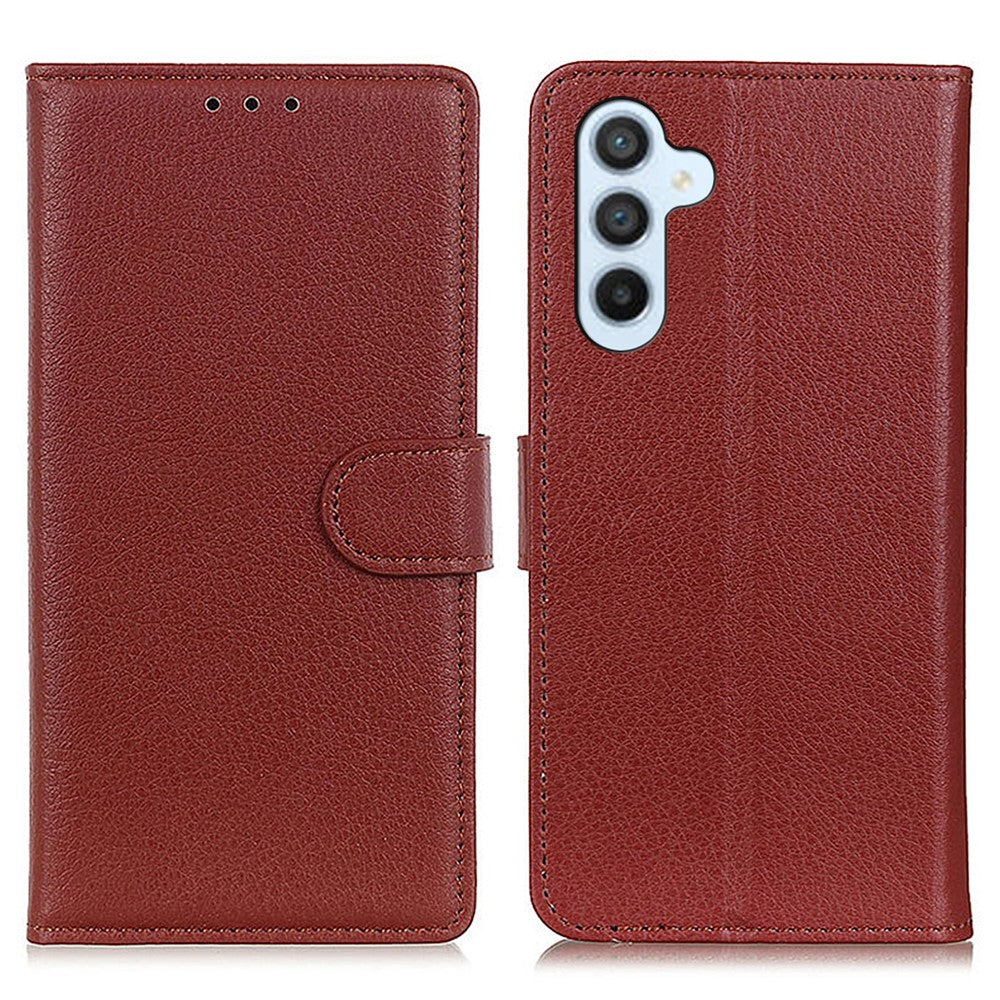 Samsung Galaxy A18 5G / A18 4G / A17 5G / A17 4G / A26 5G Plånboksfodral PU-läder mobilskal Litchitextur