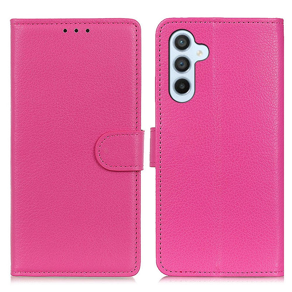 Samsung Galaxy A18 5G / A18 4G / A17 5G / A17 4G / A26 5G Plånboksfodral PU-läder mobilskal Litchitextur