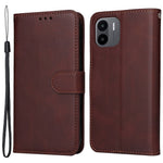 For Xiaomi Redmi A1 4G / A2 4G Calf Texture PU Leather Stand Folio Flip Case Magnetic Clasp Phone Wallet Cover