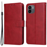 For Xiaomi Redmi A1 4G / A2 4G Calf Texture PU Leather Stand Folio Flip Case Magnetic Clasp Phone Wallet Cover