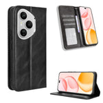 For Honor 400 Pro 5G (Global) Leather Case Wallet Stand Retro Texture Phone Cover