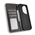 For Honor 400 Pro 5G (Global) Leather Case Wallet Stand Retro Texture Phone Cover