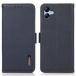 KHAZNEH for Samsung Galaxy A08 5G / A08 4G / A07 5G / A07 4G / A06 5G / A06 4G Phone Case Genuine Cow Leather Cover RFID Blocking