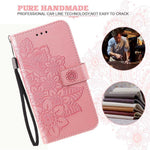 For Xiaomi Redmi A1 4G / A2 4G Case Floral Pattern PU Leather Wallet Stand Phone Cover