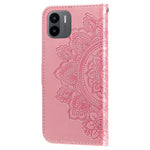 For Xiaomi Redmi A1 4G / A2 4G Case Floral Pattern PU Leather Wallet Stand Phone Cover