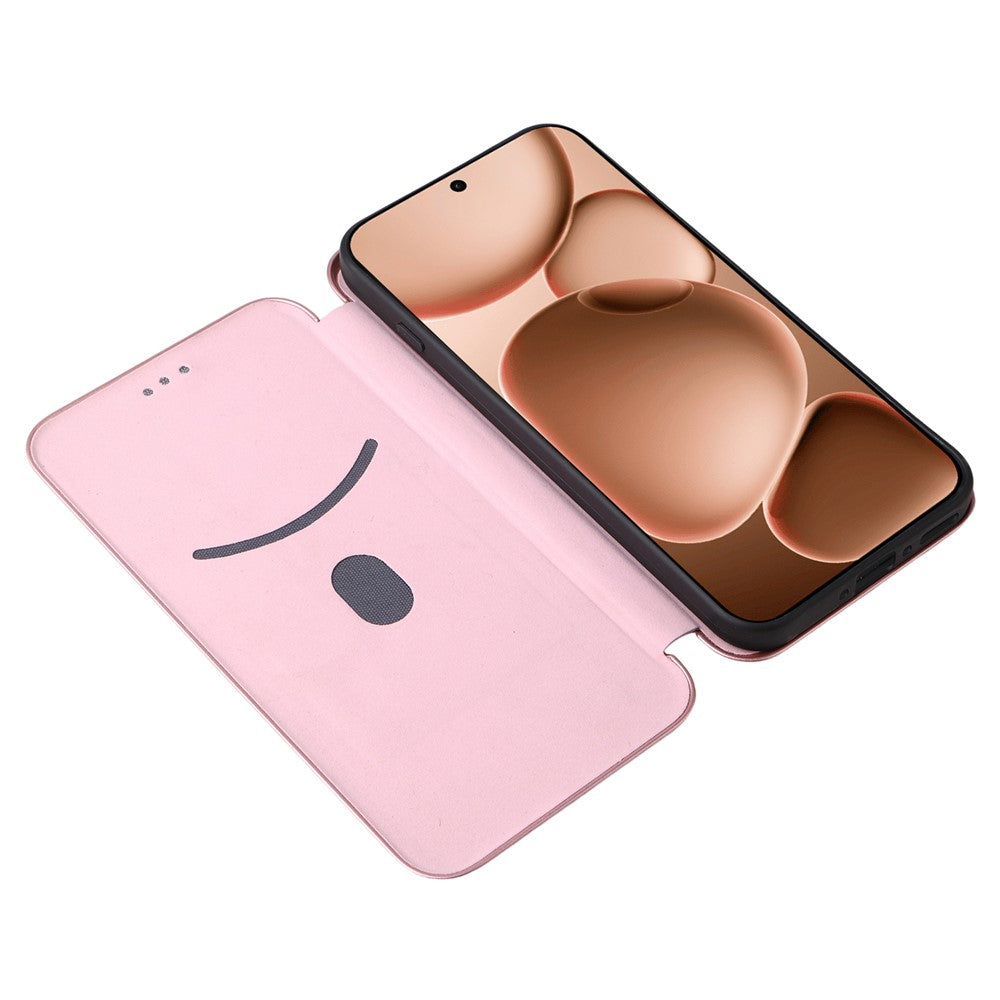 For Oppo Find X8s+ 5G Case Carbon Fiber Texture Drop-Proof PU Leather Phone Cover
