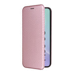 For Samsung Galaxy M56 5G Case Carbon Fiber Texture Drop-Proof PU Leather Phone Cover