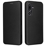 For Samsung Galaxy M56 5G Case Carbon Fiber Texture Drop-Proof PU Leather Phone Cover