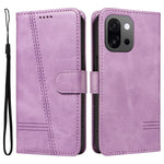 For OnePlus 13T 5G Wallet Case T-Shape Lines Leather Phone Cover Stand
