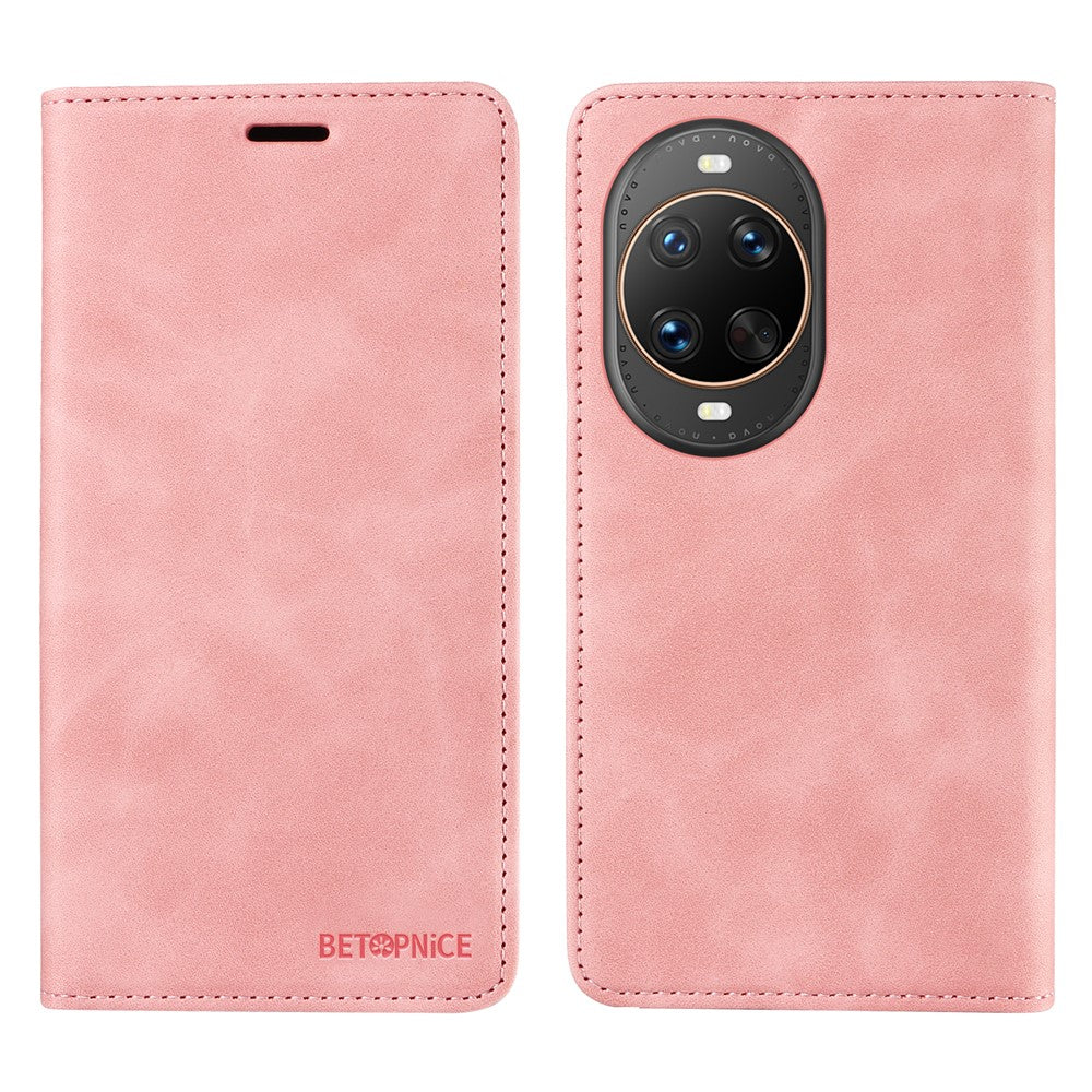 BETOPNICE For Huawei nova 14 Ultra 5G Case  Magnetic Closure RFID Blocking Wallet Stand Leather Phone Cover