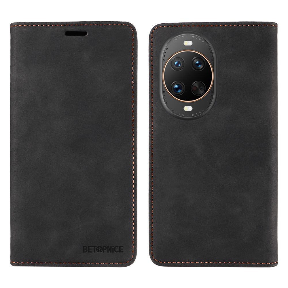 BETOPNICE For Huawei nova 14 Ultra 5G Case  Magnetic Closure RFID Blocking Wallet Stand Leather Phone Cover