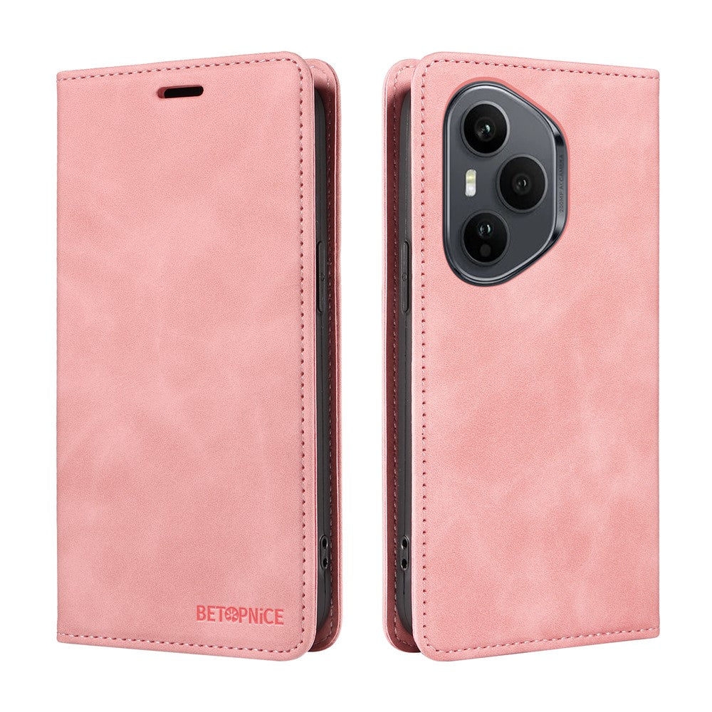 BETOPNICE For Honor 400 Pro 5G (Global) Case  Magnetic Closure RFID Blocking Wallet Stand Leather Phone Cover