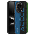 ABEEL For Huawei nova 14 5G Magnetic Case Micro-Embossing 6D Printed PC TPU Aluminum Alloy Leather Phone Cover