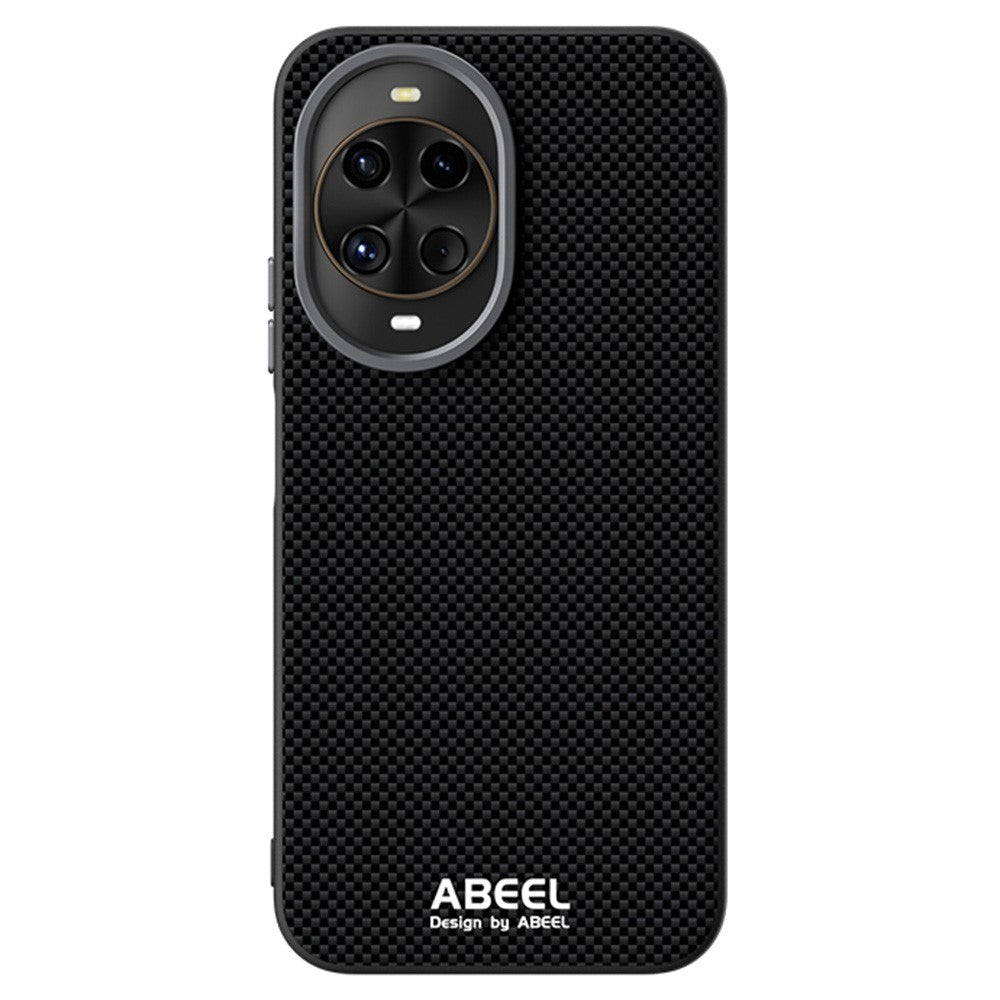 ABEEL Magnetiskt Skal För Huawei Nova 14 5G Tryckt PC TPU Aluminiumlegering Läder mobilskal