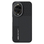 ABEEL Magnetiskt Skal För Huawei Nova 14 5G PC + TPU + Aluminiumlegering + PU-läder Slimt mobilskal