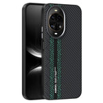ABEEL Magnetiskt Skal För Huawei Nova 14 5G PC + TPU + Aluminiumlegering + PU-läder Slimt mobilskal