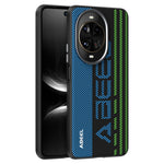 ABEEL For Huawei nova 14 Pro 5G Magnetic Case Micro-Embossing 6D Printed PC TPU Aluminum Alloy Leather Phone Cover