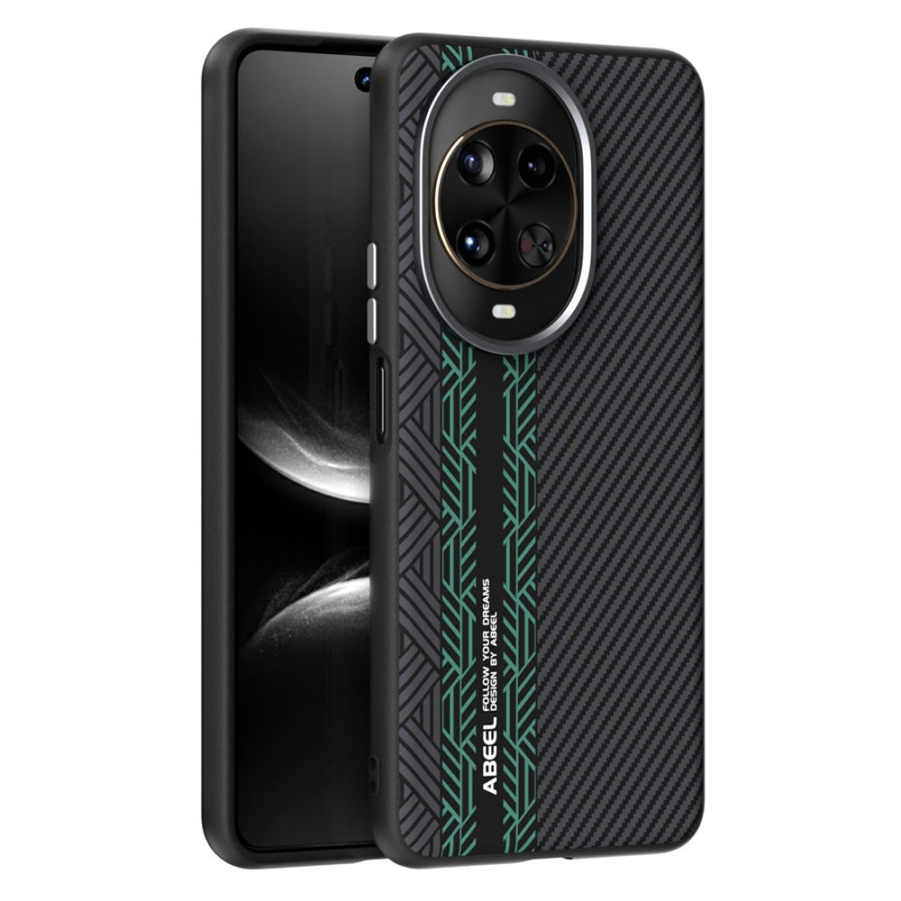 ABEEL For Huawei nova 14 Pro 5G Magnetic Case PC + TPU + Aluminum Alloy + PU Leather Slim Phone Back Cover