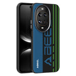 ABEEL For Huawei nova 14 Ultra 5G Magnetic Case Micro-Embossing 6D Printed PC TPU Aluminum Alloy Leather Phone Cover