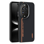 ABEEL For Huawei nova 14 Ultra 5G Magnetic Case Micro-Embossing 6D Printed PC TPU Aluminum Alloy Leather Phone Cover
