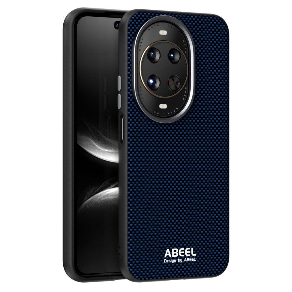 ABEEL For Huawei nova 14 Ultra 5G Magnetic Case Printed PC TPU Aluminum Alloy Leather Phone Cover