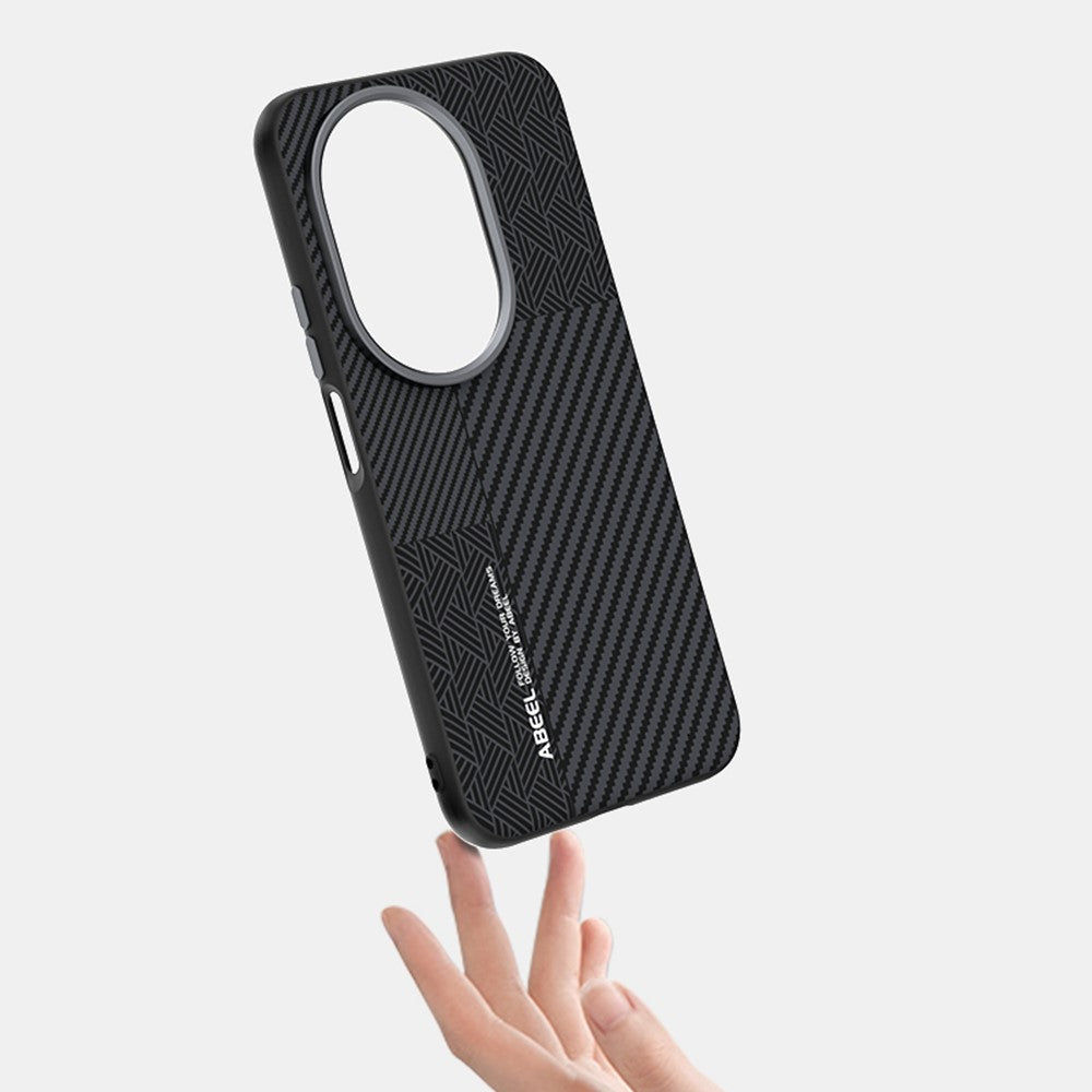 ABEEL For Huawei nova 14 Ultra 5G Magnetic Case PC + TPU + Aluminum Alloy + PU Leather Slim Phone Back Cover