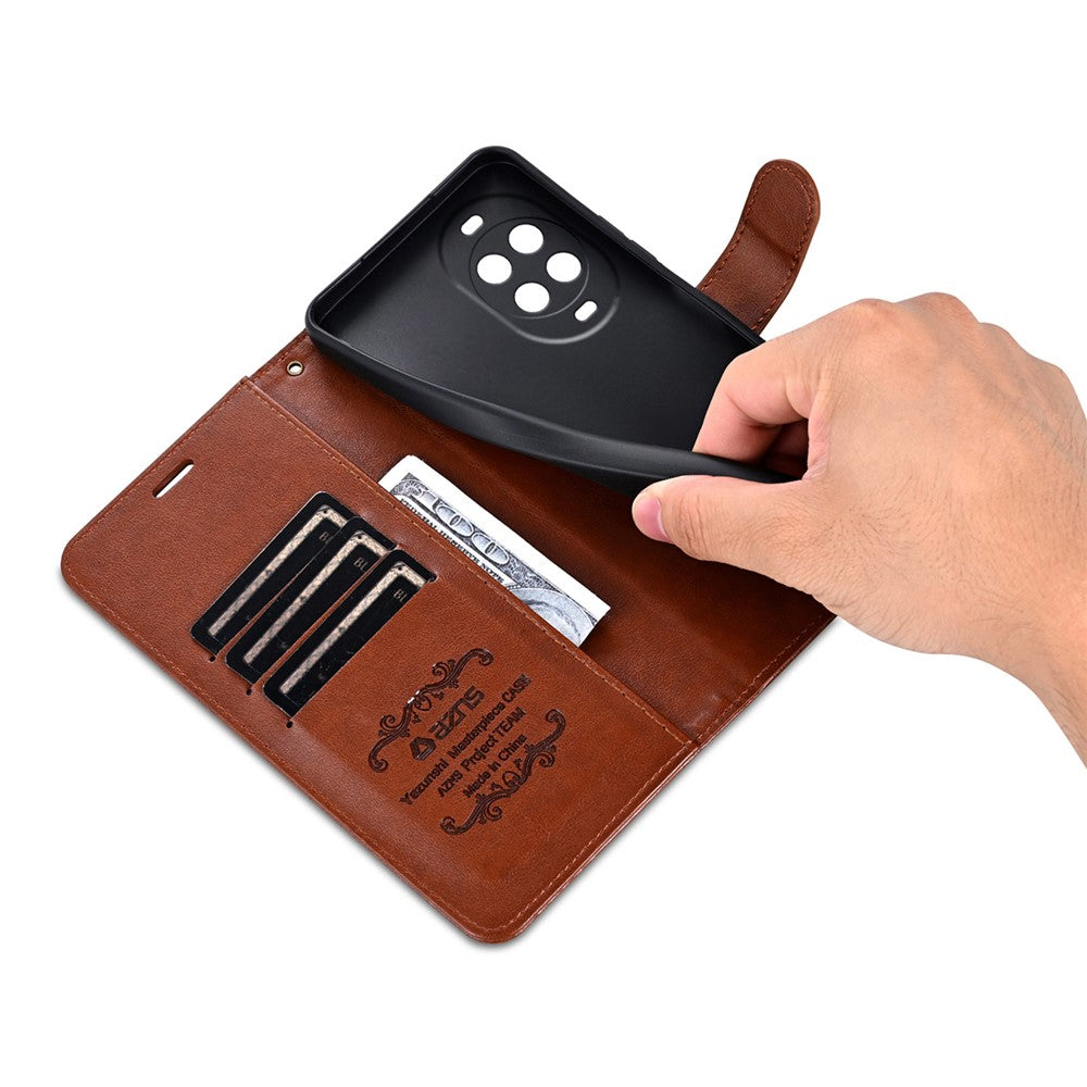 AZNS For Huawei nova 14 5G Case Anti-Scratch PU Leather Stand Wallet Phone Cover