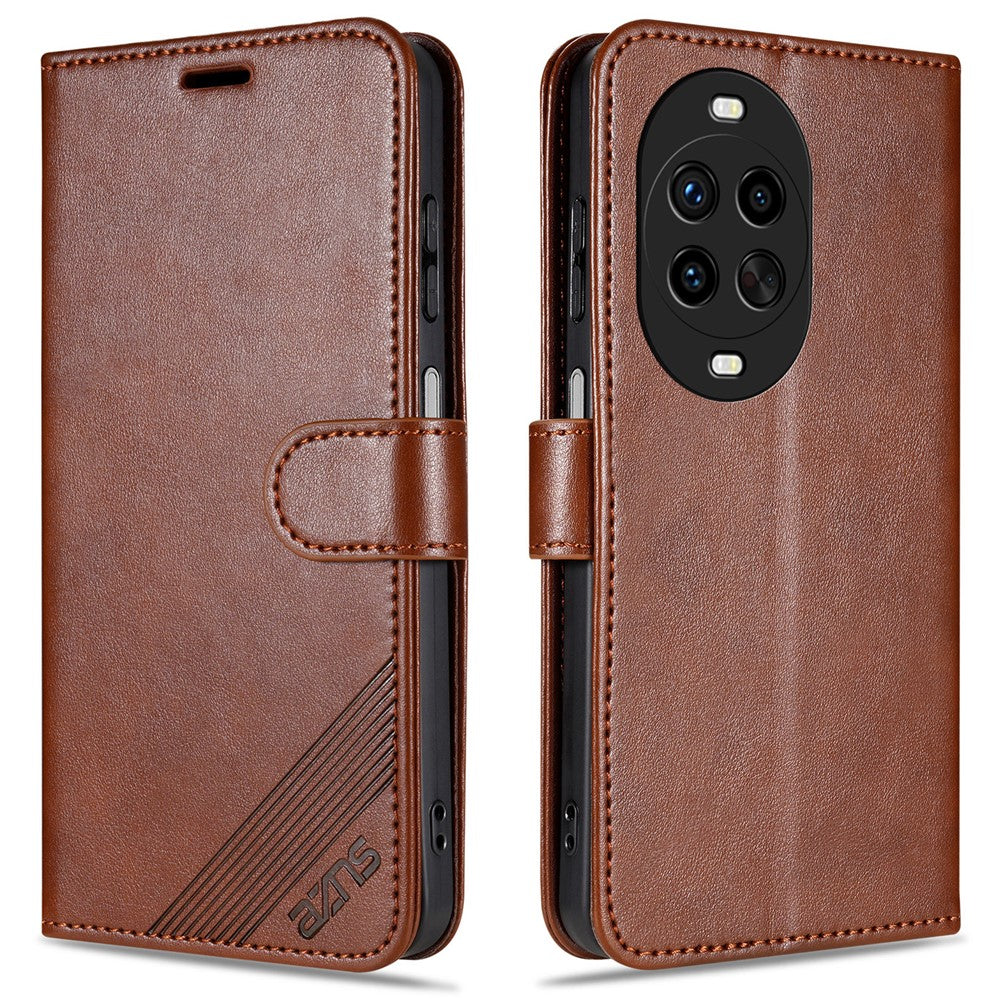 AZNS For Huawei nova 14 Ultra 5G Case Anti-Scratch PU Leather Stand Wallet Phone Cover