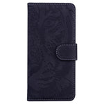 For Xiaomi Redmi A1 4G / A2 4G Magnetic Clasp PU Leather Anti-fall Phone Case Tiger Pattern Imprinted Flip Stand Wallet Cover