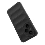 WANLONFENG til Honor 400 Pro 5G (Global), TPU-etui i HD-serien, skridsikkert mobilcover med hærdet glas