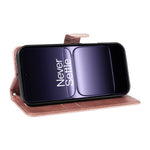 For OnePlus 13T 5G Leather Wallet Case with Strap Solid Color Phone Stand Cover