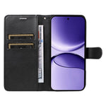 For Xiaomi Poco F7 5G / Xiaomi Redmi Turbo 4 Pro 5G Leather Wallet Case with Strap Solid Color Phone Stand Cover