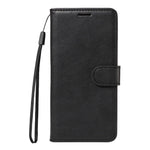 For Xiaomi Poco F7 5G / Xiaomi Redmi Turbo 4 Pro 5G Leather Wallet Case with Strap Solid Color Phone Stand Cover