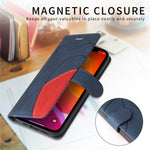 For OnePlus 13T 5G Leather Phone Case Stand Wallet with Bi-colour Splicing Design