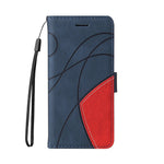 For OnePlus 13T 5G Leather Phone Case Stand Wallet with Bi-colour Splicing Design