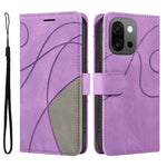 For OnePlus 13T 5G Leather Phone Case Stand Wallet with Bi-colour Splicing Design
