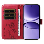 For Xiaomi Poco F7 5G / Redmi Turbo 4 Pro 5G Leather Wallet Case with Strap Dandelion Imprint Phone Stand Cover